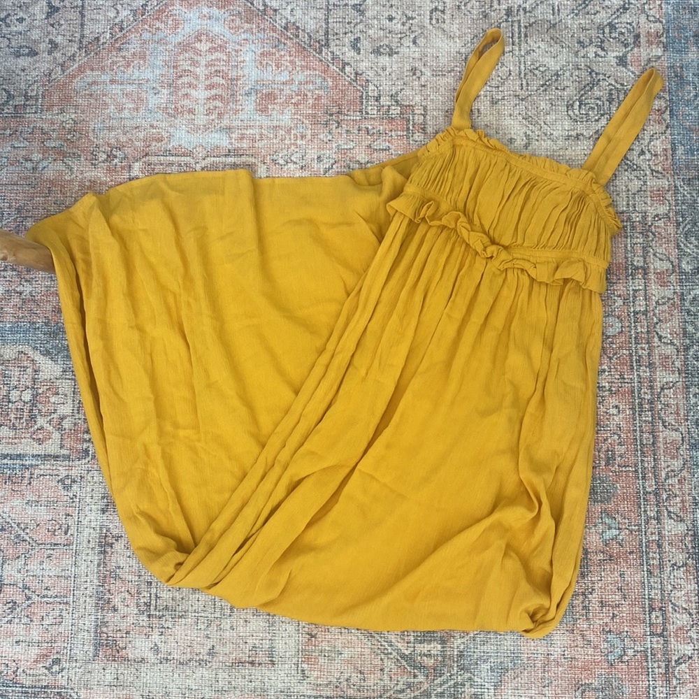 BB Dakota by Steve Madden Orange Grooves Dress